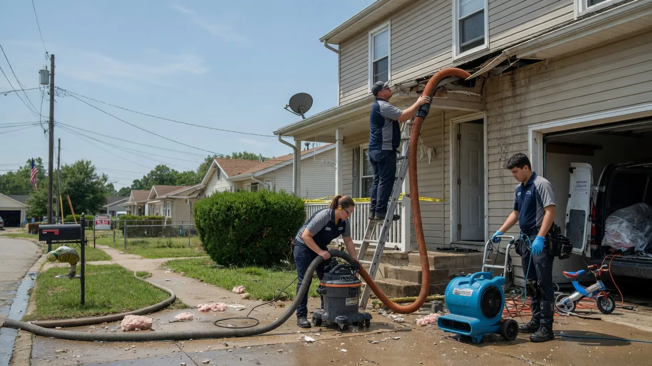 Water Damage Restoration in Newtonville, NJ near me
